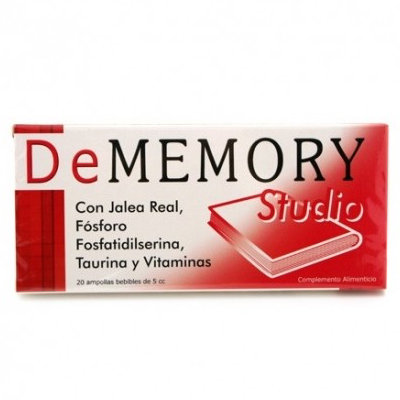 DEMEMORY STUDIO 20 AMPOLLAS