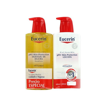 EUCERIN PH5 PACK LOCION400ML+OLEOGEL400