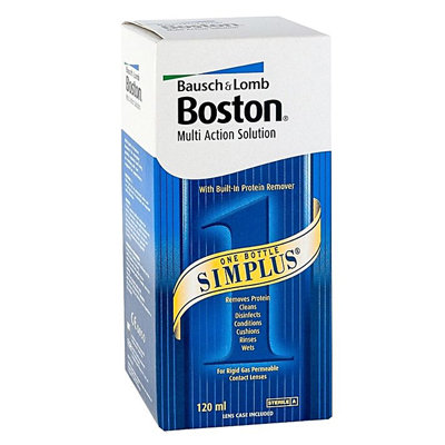 BAUSCH LOMB BOSTON SIMPLUS SOL UNI 120ML