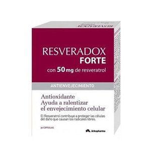 ARKOADVANCE RESVERADOX FORT-50MG 30C X 2