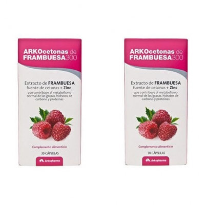 ARKODIET CETONA FRAMBUESA 300MG 30CAP X2