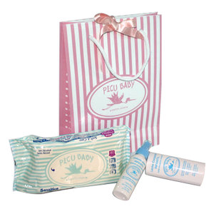 MINI CANASTILLA PICU BABY ROSA