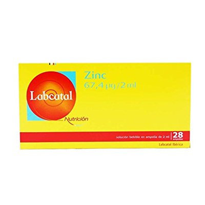 LABCATAL 18 ZINC 28 AMPOLLAS