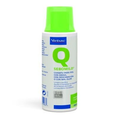 SEBOMILD CHAMPU 250ML VIRBAC