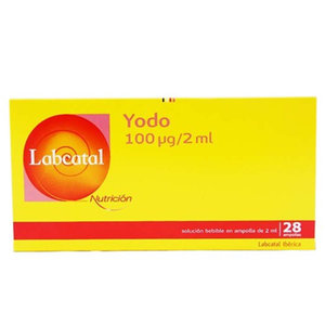 LABCATAL 7 IODO 28 AMPOLLAS 2 ML