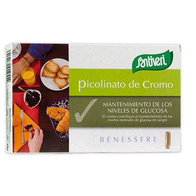 SANTIVERI PICOLINATO CROMO 40 CAPSULAS