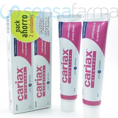 PACK AHORRO CARIAX DESENSIB.PASTA 2X125M