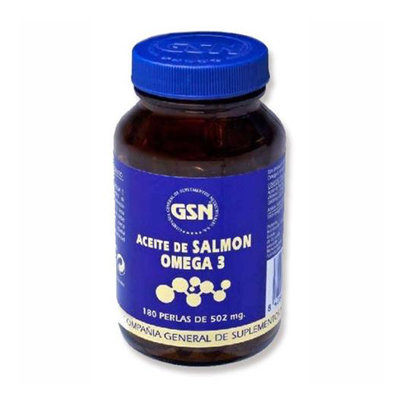 OMEGA 3 SALMON 180 PERLAS 500MG GSN