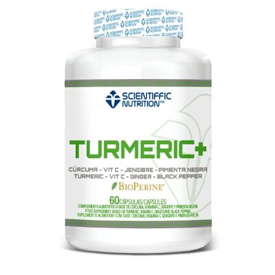 SCIENTIFFIC NUTRITION TURMERIC + 60CAPS