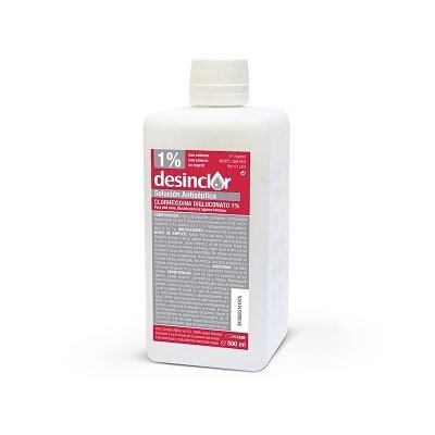 DESINCLOR CLORHEX 1% sol 500Ml ROSA
