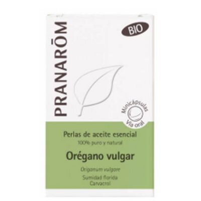 PERLAS OREGANO VULGAR BIO 60   PRANAROM