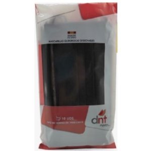 MASCARILLAS QUIRUR. DESECH. NEGRO 50 UDS