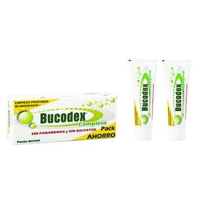 BUCODEX COMPLET PASTA BLANC  PACK 2X75ML
