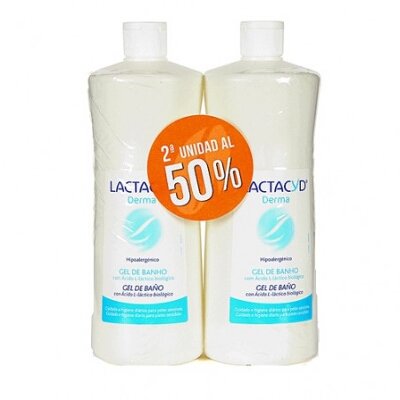 LACTACYD DERMA 1L PACK 2ª UNIDAD 50%