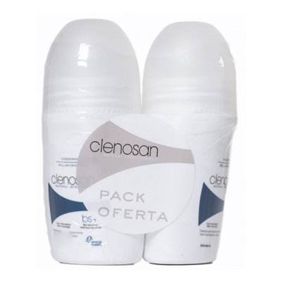 CLENOSAN DUPLO DESODORANTE ROLLON BS