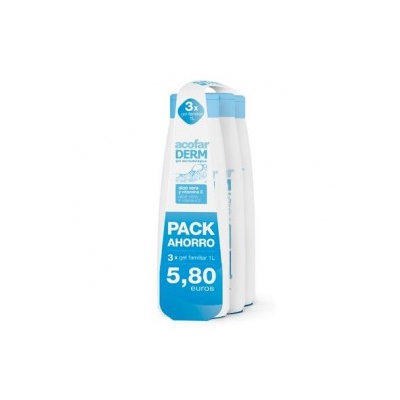 ACOFARDERM PACK PROMO GEL ALOE TRIPLO