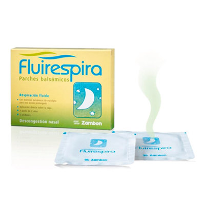 FLUIRESPIRA INFANTIL PARCHES BALSAMIC 6U
