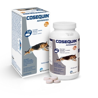 COSEQUIN ADVANCED PERROS 120CPD ECUPHAR