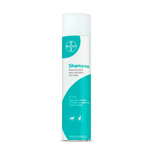 CHAMPU ESPUMA SECA BAYER 300 ML.