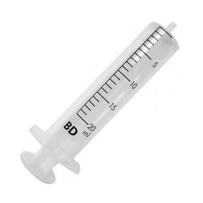 JERINGA BD DISCARDIT 2PZ S/A 20ML 300296
