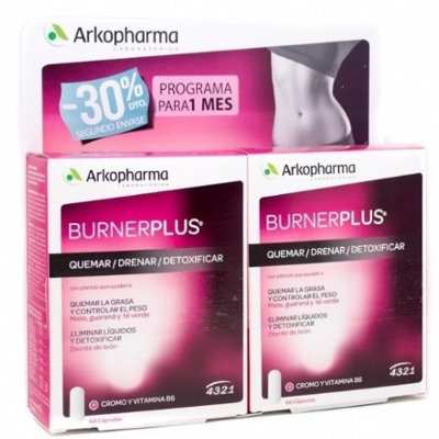 BURNER PLUS GUARANA MATE 60CAPSX2 ARKO