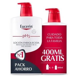 EUCERIN FAMILY PACK LOC PH5 ENRIQ 1L+400