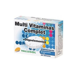 VALLESOL MULTIVITAMINA+OLIGO EFERV 24C