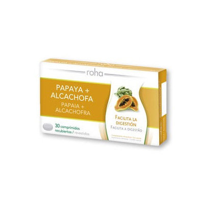 ROHA PAPAYA + ALCACHOFA 30 GRAGEAS