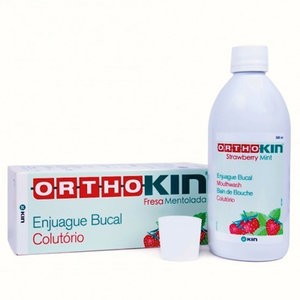 ORTHOKIN FRESA MENTOLADA ENJUAGUE 500ML
