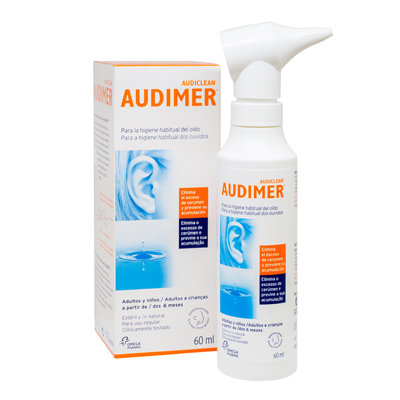 AUDIMER SOLUCION LIMPIEZA OIDOS 60 ML