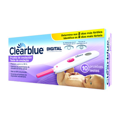 CLEARBLUE DIGITAL TEST OVULACION 10 UD