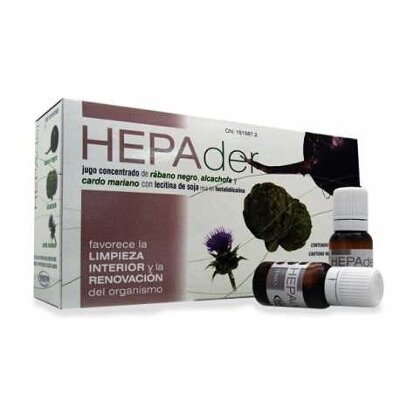 HEPADER 10 ML 14 VIALES