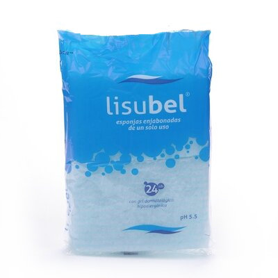 LISUBEL ESPONJAS ENJABONADAS 24U