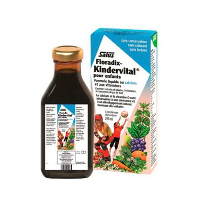 FLORADIX KINDERVITAL JARABE 250 ML SALUS