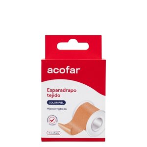 ACOFAR ESPARADRAPO TEJIDO PIEL 5X5CM