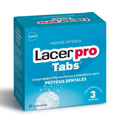 LACER PROTABS LIMPIEZA PROTESIS 32 COMP