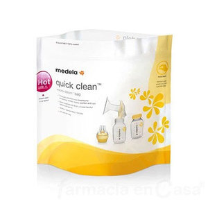 MEDELA QUICK CLEAN BOLSAS ESTERILIZAR 5U