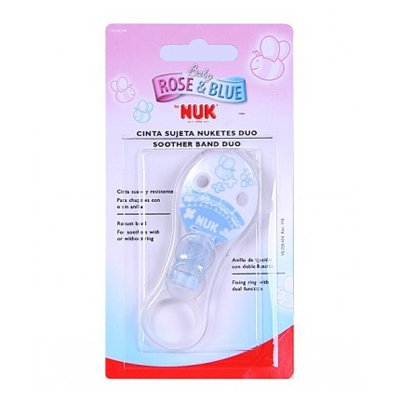 CINTA SUJETA CHUPETE NUKETE DUO BLUE