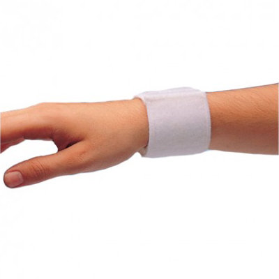 MUÑEQUERA CORYSAN VELCRO BLANCA