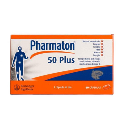 PHARMATON 50 PLUS 60 CAPSULAS