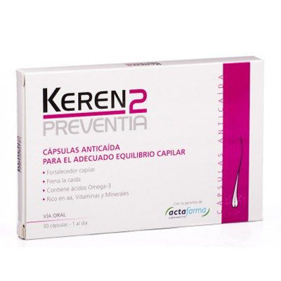 KEREN 2 PREVENTIA 30 CAPSULAS ANTICAIDA