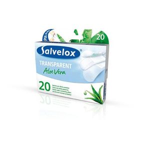 SALVELOX TRANSPARENTE ALOE VERA 20 UD