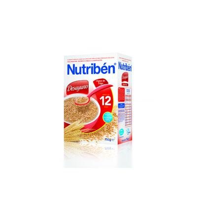 NUTRIBEN DESAYUNO COPOS DE TRIGO 750 GR