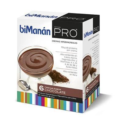 BIMANAN PRO CREMA CHOCOLATE 6UD X 45 GR