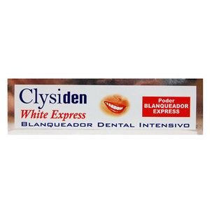 CLYSIDEN WHITE EXPRESS PASTA 75 GRAMOS
