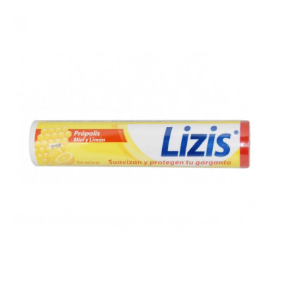 LIZIS PROPOLIS MIEL Y LIMON 12 CARAMELOS