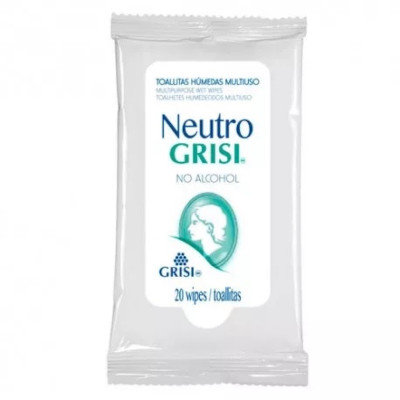 GRISSI NEUTRO BAC TOALLITAS HUMEDAS 20UD