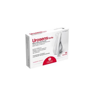 UROSENS FORTE PAC 120 MG 14 CAPSULAS