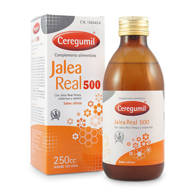 CEREGUMIL JALEA REAL 500 VIT JARABE 250M