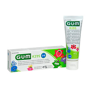 PASTA GUM KIDS FRESA 50ML 2-6 AÑOS